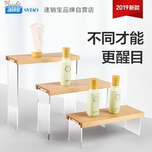 亚克力置物架鞋子包包香水化妆品饰品手办陈列隔板鞋托鞋架展示架