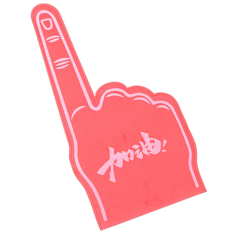 Suministro directo de fábrica Eva Palma porristas aplaudiendo mano alegría apoyos guantes de espuma guantes de dedo