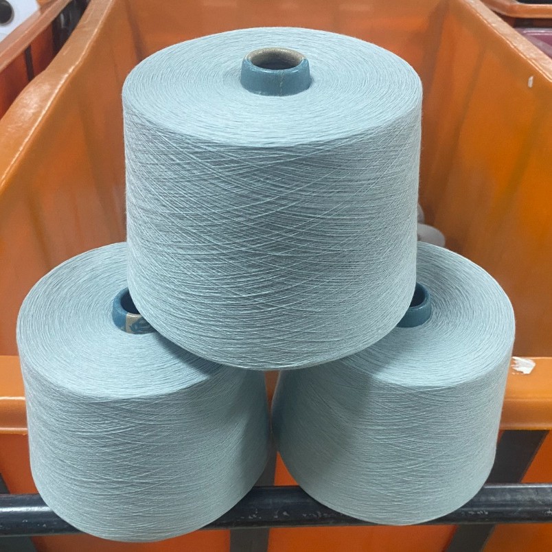 染纱厂直发 40支全棉色纱 毛巾袜子用筒子纱  色织用纱