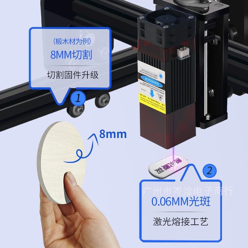 激光雕刻机小型全自动镭射打标光刻logo刻字便携式迷你切割机木工