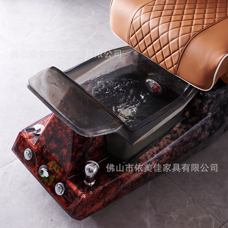 Sofá de manicuría eléctrica de alta gama, sofá de baño de pies, salón de manicuría de belleza red, sofá de baño de pies multifuncional, terapia de pestañas