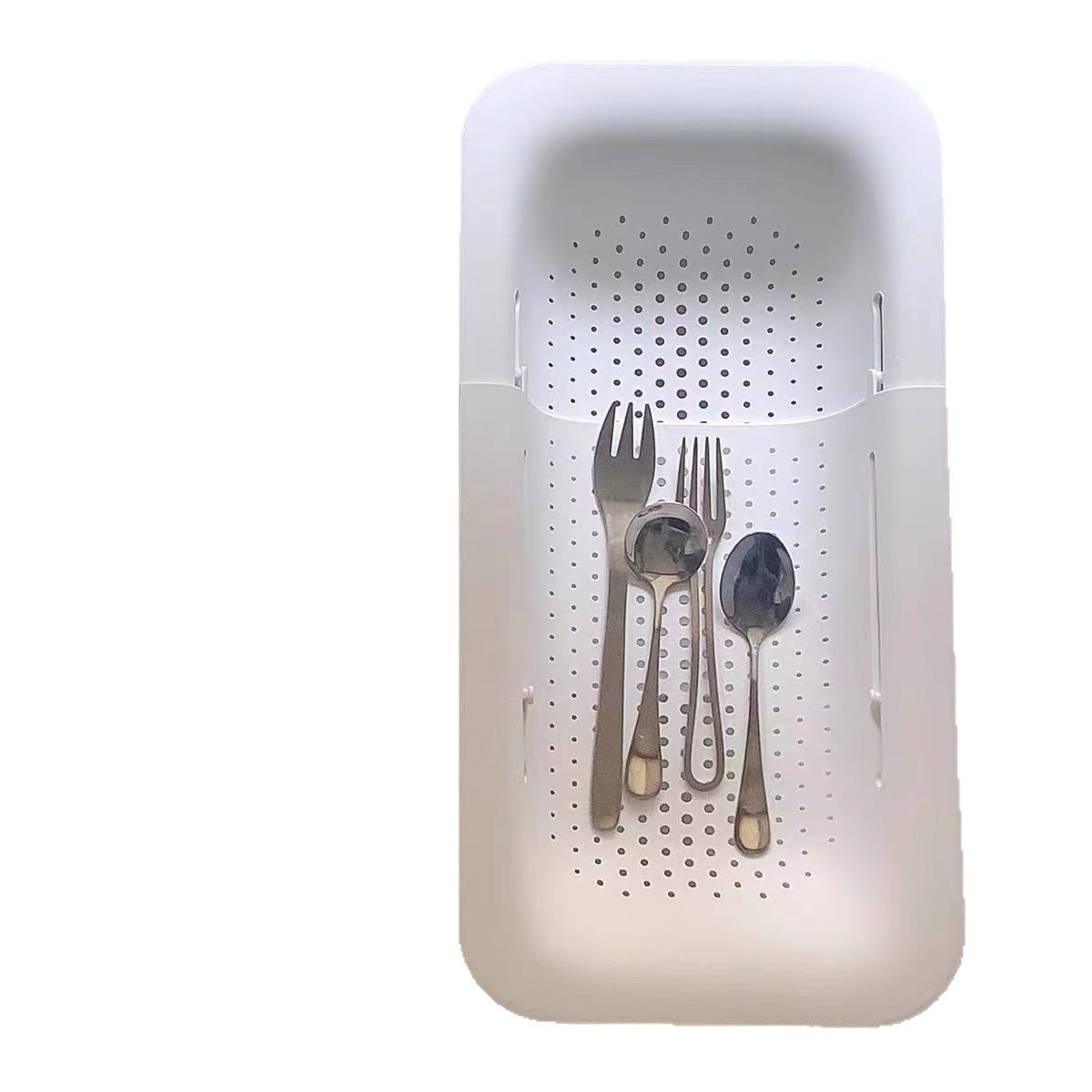 marco de drenaje telescópico ajustable in-wind simple hogar lavabo de verduras lavabo image 6