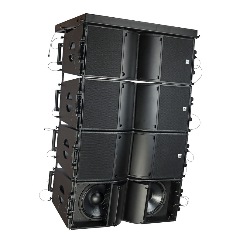 Altavoces de matriz lineal de 12 pulgadas, altavoces de matriz lineal de alta potencia, altavoces de matriz lineal de alta potencia