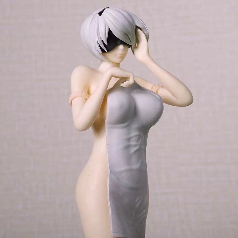 Anime Wholesale: Mechanical Age Nier 2B Beauty Figure from the Bathing Scene, Two-Dimensional Beautiful Girl Figurine Anime Wholesale: Mechanical Age Nier 2B Beauty Figure from the Bathing Scene, Two-Dimensional Beautiful Girl Figurine