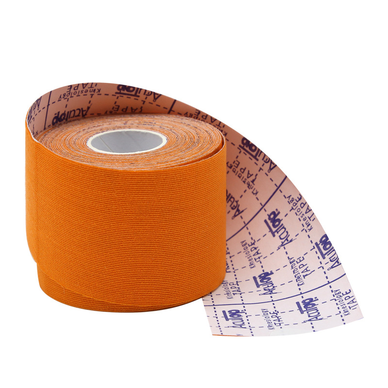 Kinesiología tape5cm músculo parche tobillo músculo parche codo deportes cinta fitness músculo efecto interno parche image 22