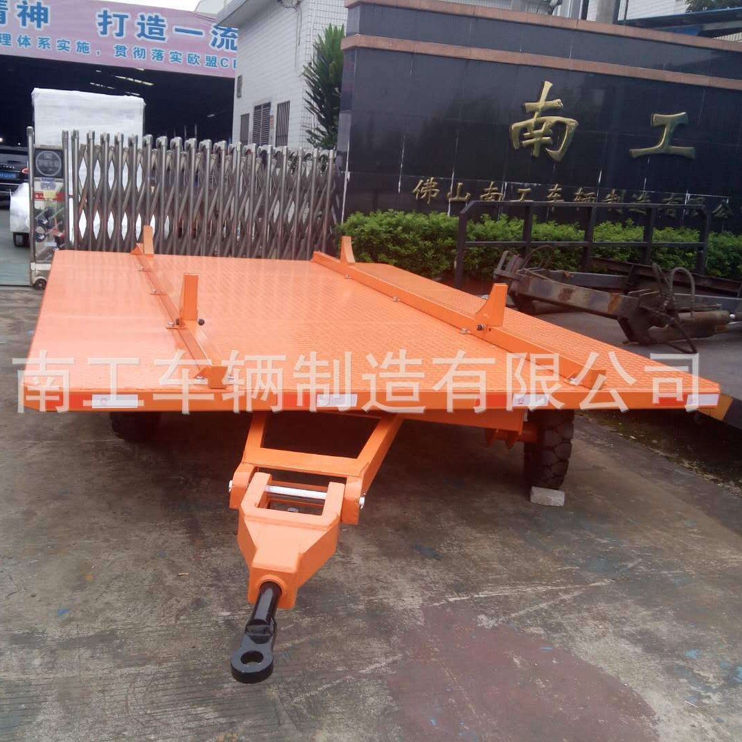 工业运输物料工具车 平板车 平板式全挂车
