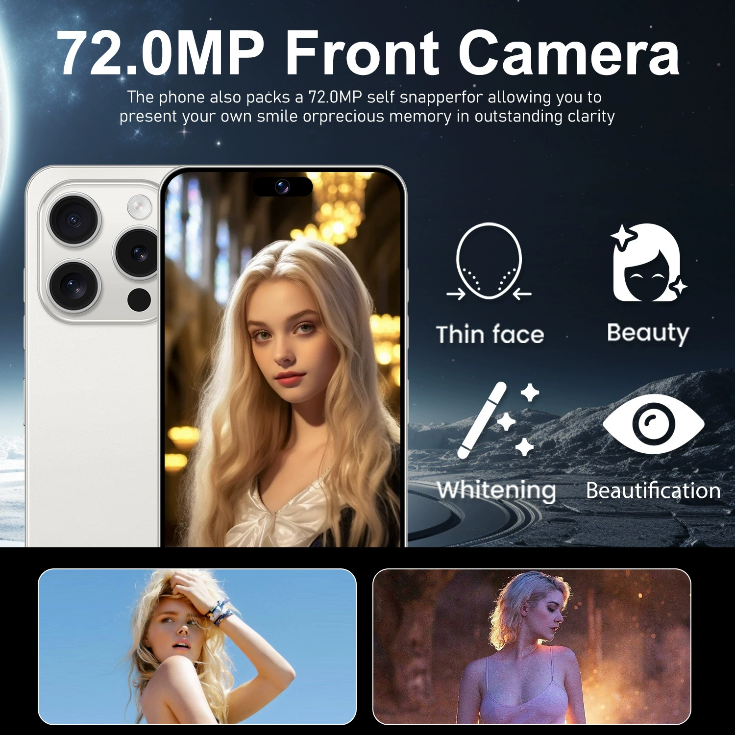 Профессиональный индивидуальный кросс-бордер I15 PROMAX Android смартфон с экраном 7,3 дюйма, 16+1Т источник, заводская коллекция (хит продаж)