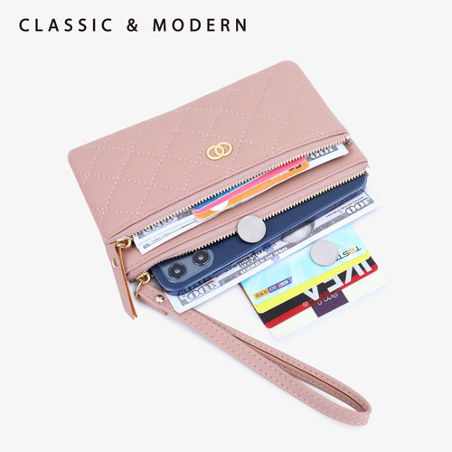 Tailian classic small fragrant style women's wallet fashionable and economical rhombus clutch wallet