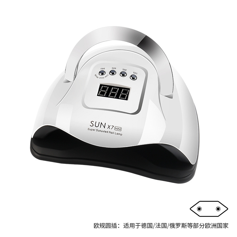 Lámpara de manicura portátil máquina de fototerapia de gel de manicura Lámpara UV de fototerapia de uñas Lámpara de manicura de inducción inteligente