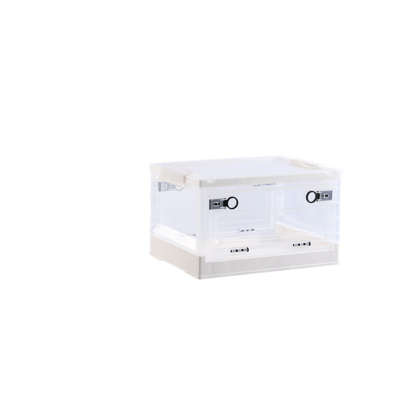 Ruge ropa puerta lateral caja de almacenamiento con ruedas libro caja hogar al aire libre camping plegable caja de almacenamiento