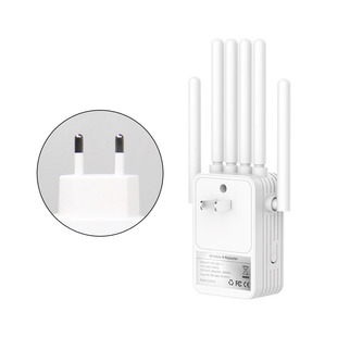 Wifi Signal Amplifier 6 Antenna 300m Home Super Wall-Penetrating Capacity Wifi Signal Expansion Factory Direct Sales