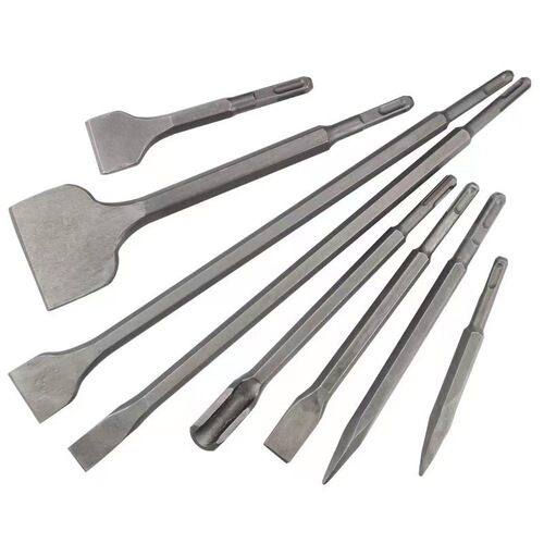 Zhongtian Tools Electric Pickaxe Chisel Electric Pickaxe Long Hexagonal Chisel Concrete Wall Excavation Large Quantity Advantage