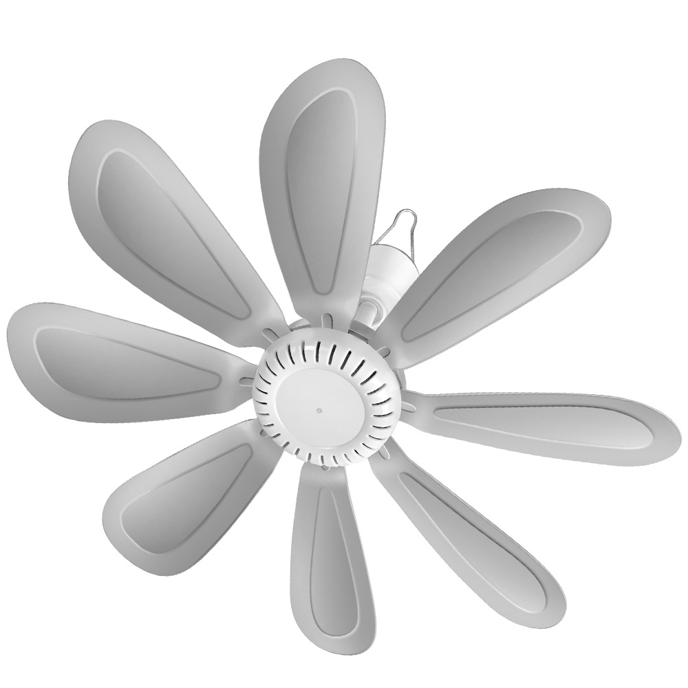 Household Large Ceiling Fan Living Room Bedroom Student Dormitory Bed Mosquito Net Silent Mini Small Electric Fan Strong Wind