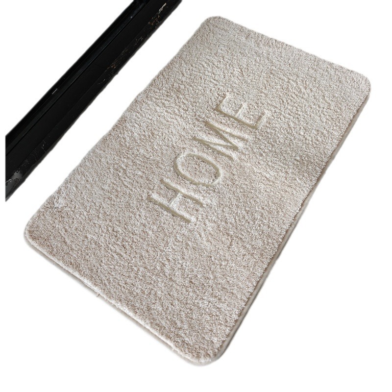 Comercio exterior transfronterizo imita alfombra de cachemira estampada larga alfombra de baño alfombra antideslizante alfombra de lujo ligera