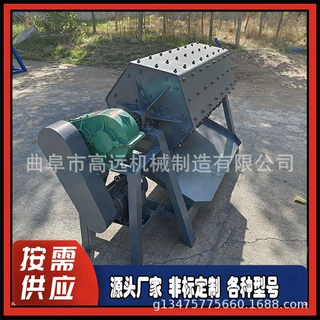200升六角滚筒抛光机 电动研磨机 火烧铁抛光干磨机