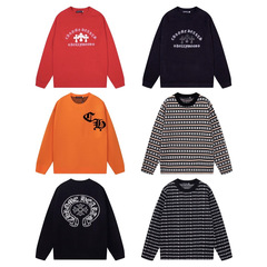 高品质克罗伈 Chrome Hearts 秋冬新经典马蹄圆领羊毛毛衣一件批