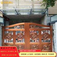 定制铜门纯双开欧式大门新款怎么清洁保养入进户门双开门