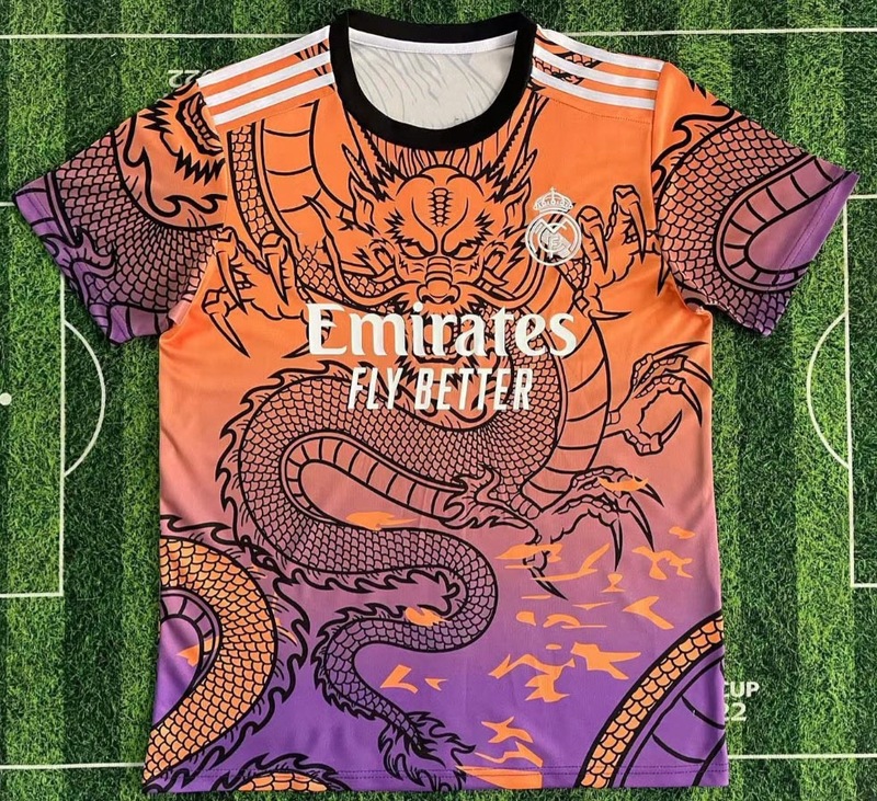 新款足球服2526皇马巴西特别版短袖跨境t恤 Real Madrid足球衣|undefined