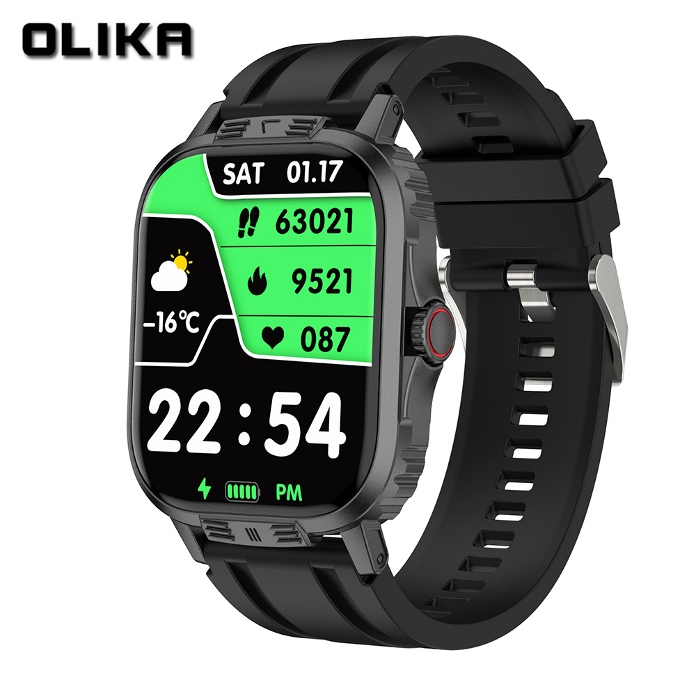 Smartwatch Mit Bluetooth-telefonie Herzfrequenz & Fitness-tracker_voghion.com