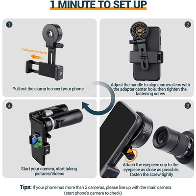 Universal Telescope Smartphone, Universal Repair kit