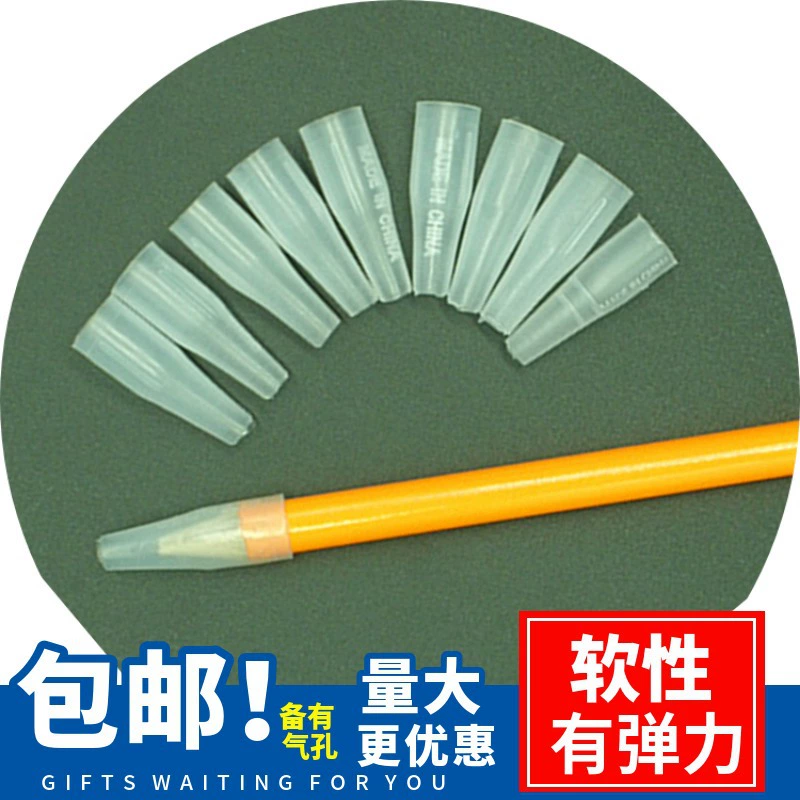 Быстрая доставка, бесплатная доставка, чехол для ручки, мягкий, нелегко потрескивается, эластичный чехол для карандаша, экологически чистый материал из полиэтилена, небьющийся колпачок для карандаша.