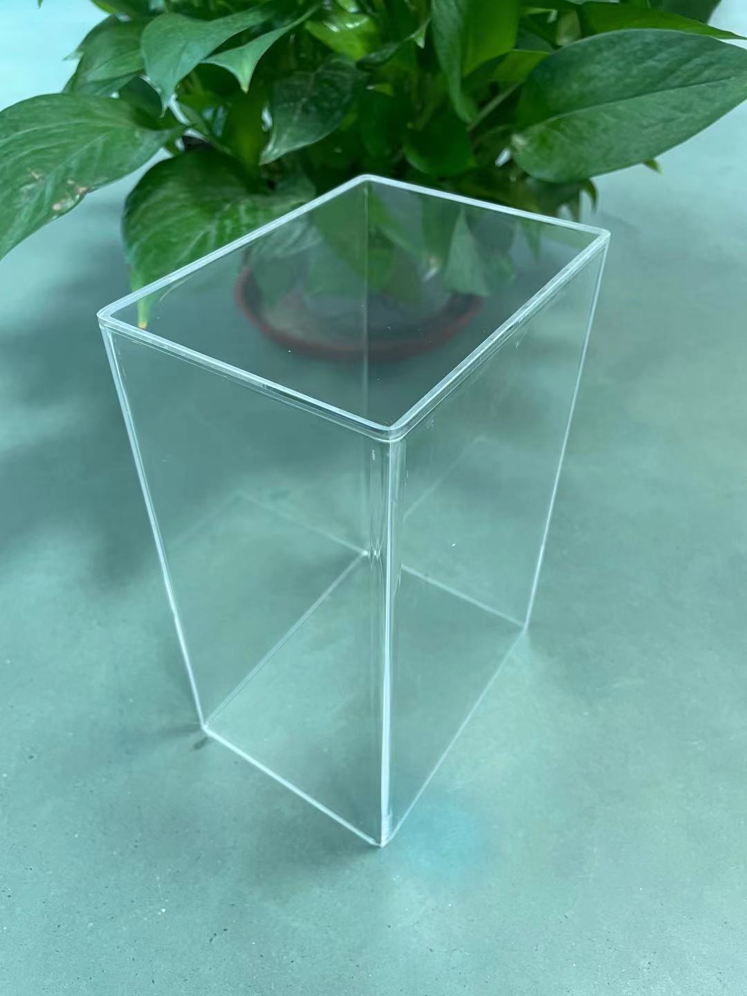 厂家直销亚克力盒子透明 盒子 亚克力 3mm透明防尘罩可印logo