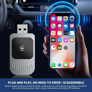 Simsiz CarPlay Qutusu Android Ağıllı Avtomobil Qoşulma Modulu