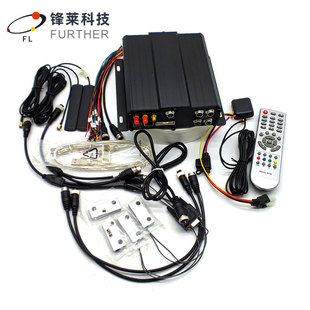 Fenglai Hdd Hard Drive Storage Car Host Multi-Language 8-Channel 4g Remote Monitoring Ahd Car Video Recorder