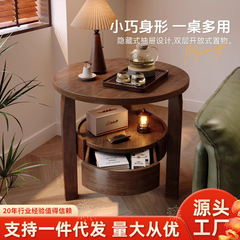 家逸の実木のソファーの辺のいくつかの小さいお茶のいくつかの簡単な客間の辺のいくつかの客間のお茶のいくつかの小さい円卓の小さいテーブル