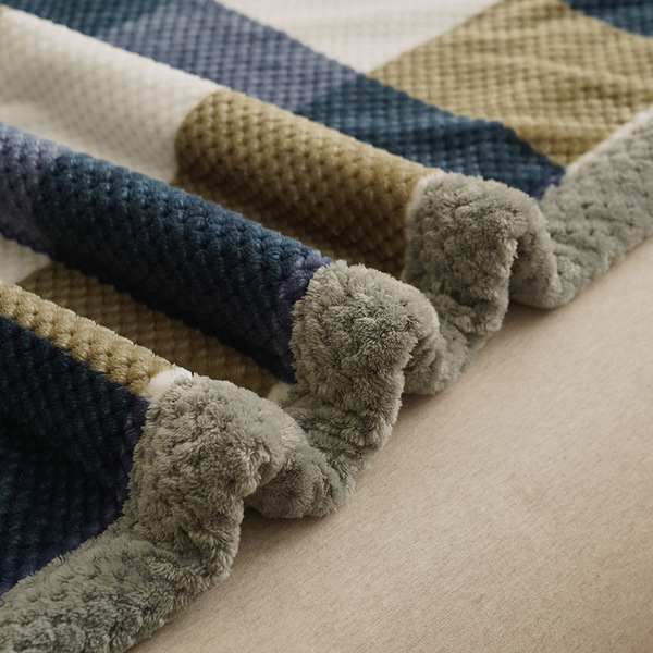 Winter coral warm duvet