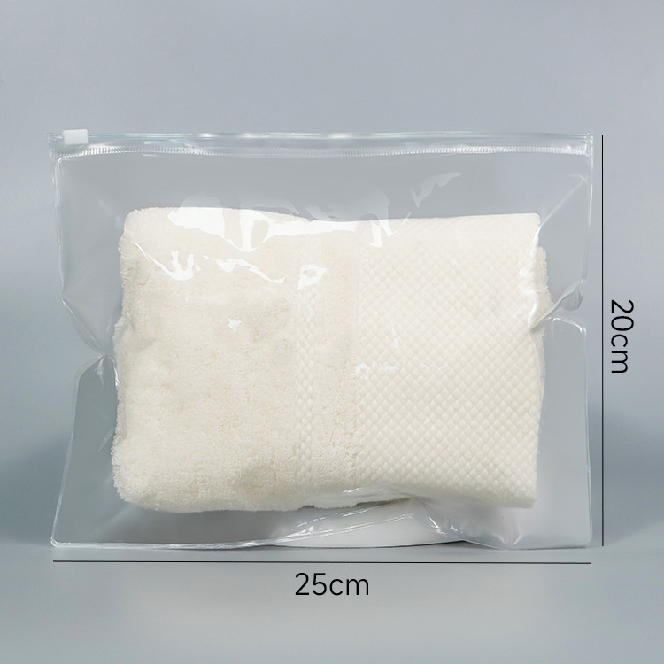PVC 지퍼백*28c 투명 반투명*25*20cm
