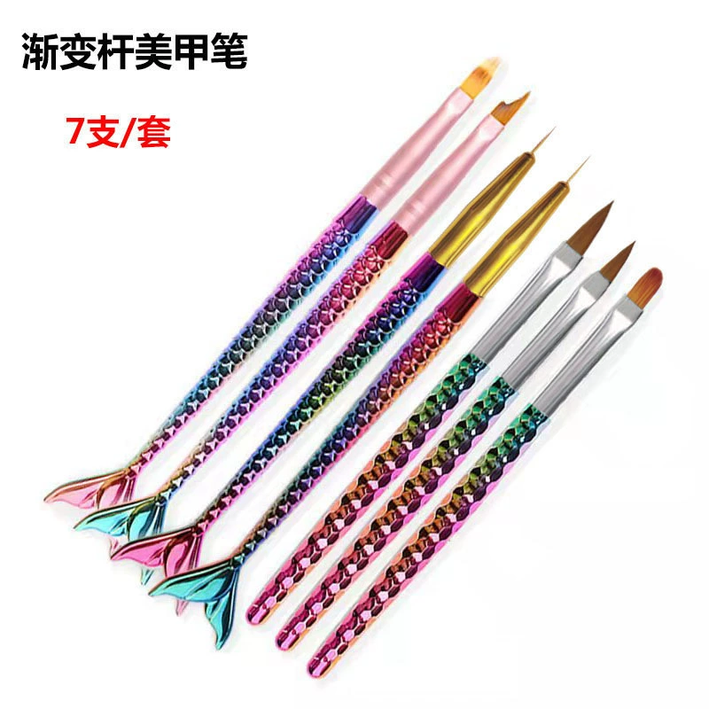 Инструмент для рисования Акриловая УФ-гелевая кисть Линия для рисования Ручка для дизайна ногтей