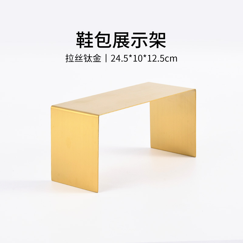 브러시드 티타늄 와이드 하이 스툴