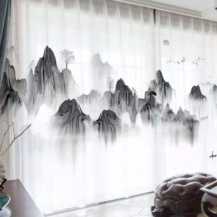 ���ڹⲻ͸�˼������aӡ�������ŵ���ʽ�Ї��Lɽˮ��3Dˮī������