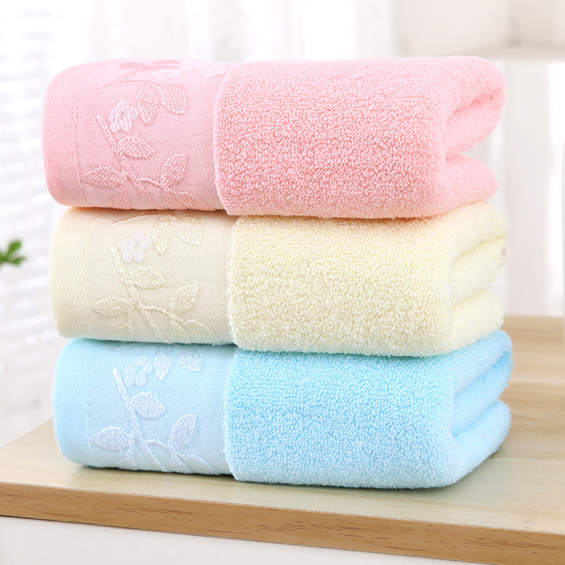 Towels Made of Pure Cotton, Class A, for Home Use, Thickened and Soft, Suitable for Bathing and Face Washing, High-Quality Pure Cotton Towels That Are Absorbent and Do Not Shed Lint