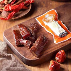 新疆姑娘追風乾牛肉乾塔城哈薩克特產手撕風乾牛肉乾118g原味零食