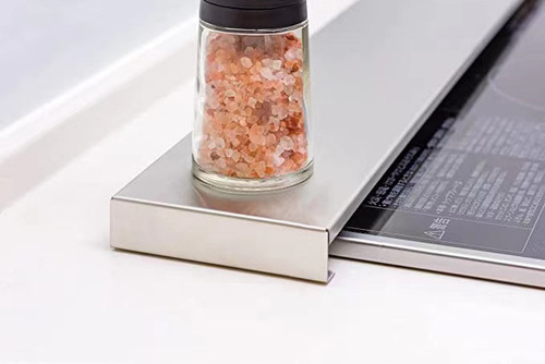 Japan Amazon new product 201 stainless steel retractable exhaust stove baffle gas stove fume baffle ultra-thin