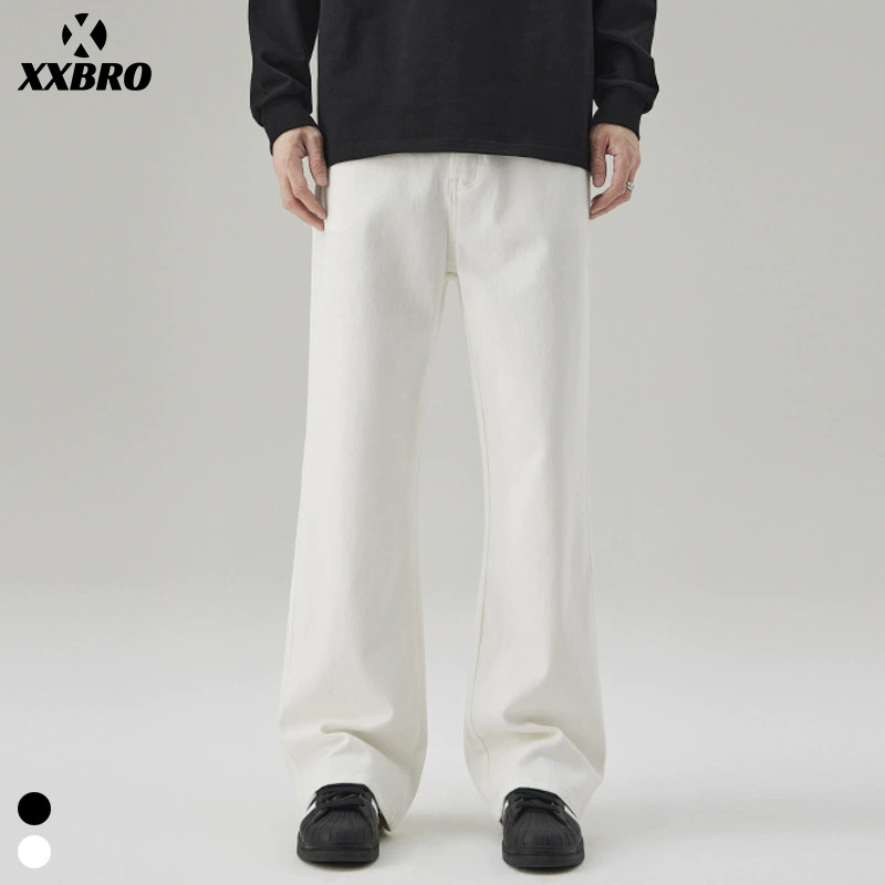 Xxbro мужская одежда # осень-зима новые американские черные уличные джинсы