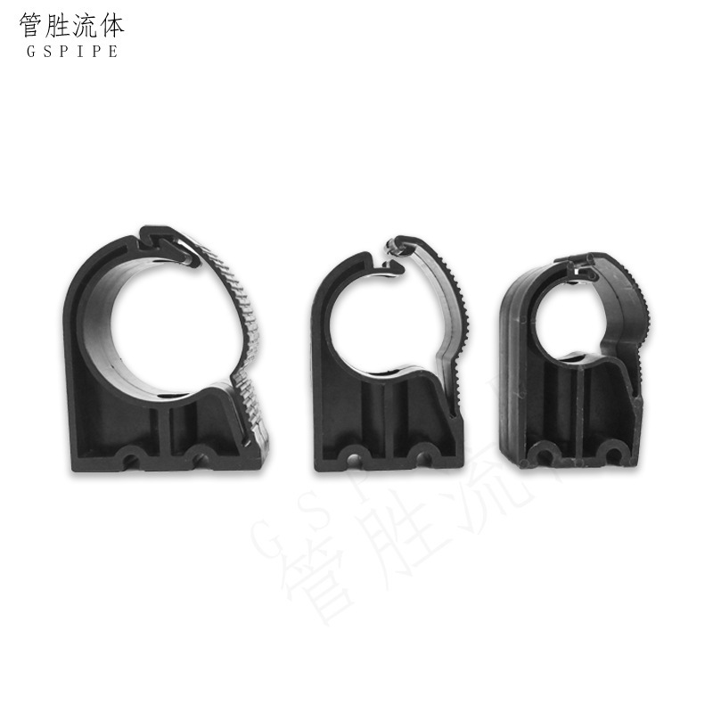 工場直販黒色ナイロンパイプクランプ防水耐摩耗性ゴムOリングシール亜鉛メッキU字型ボルトパイプ|undefined
