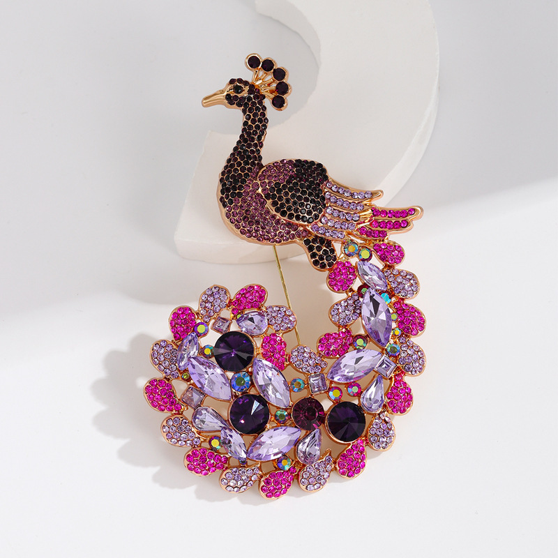 Pulsera de flores esmaltadas oversize para mujer, joya statement_voghion.com