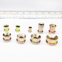 拉手零配件紧固螺母实心喇叭铁/铜/不锈钢对抽塞多种尺寸配小螺丝