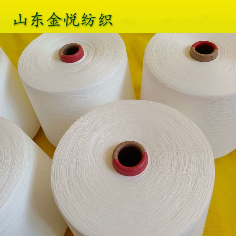 Тогда тексты: пряжа из волокон ткани Tianzhu Jinyue Textile – цветной полиестер, переработанная нитка для шитья из полиэстера