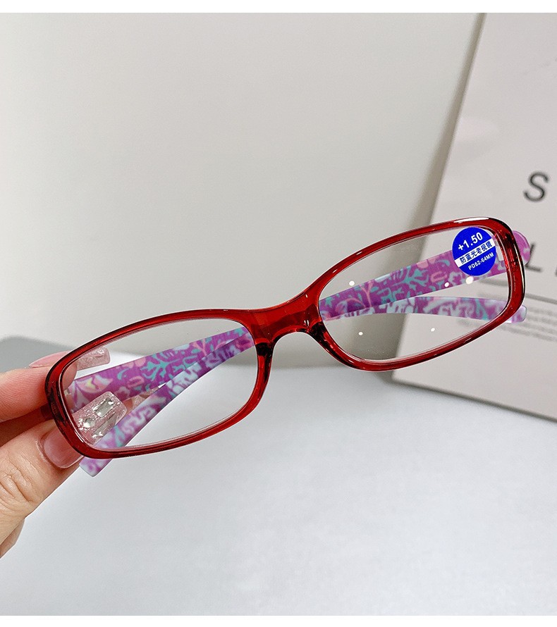 Nuevo TR anti-azul gafas de presbicia de luz para las mujeres de moda sin tornillos ultra-luz gafas de presbicia para personas de mediana edad y ancianos gafas de presbicia HD