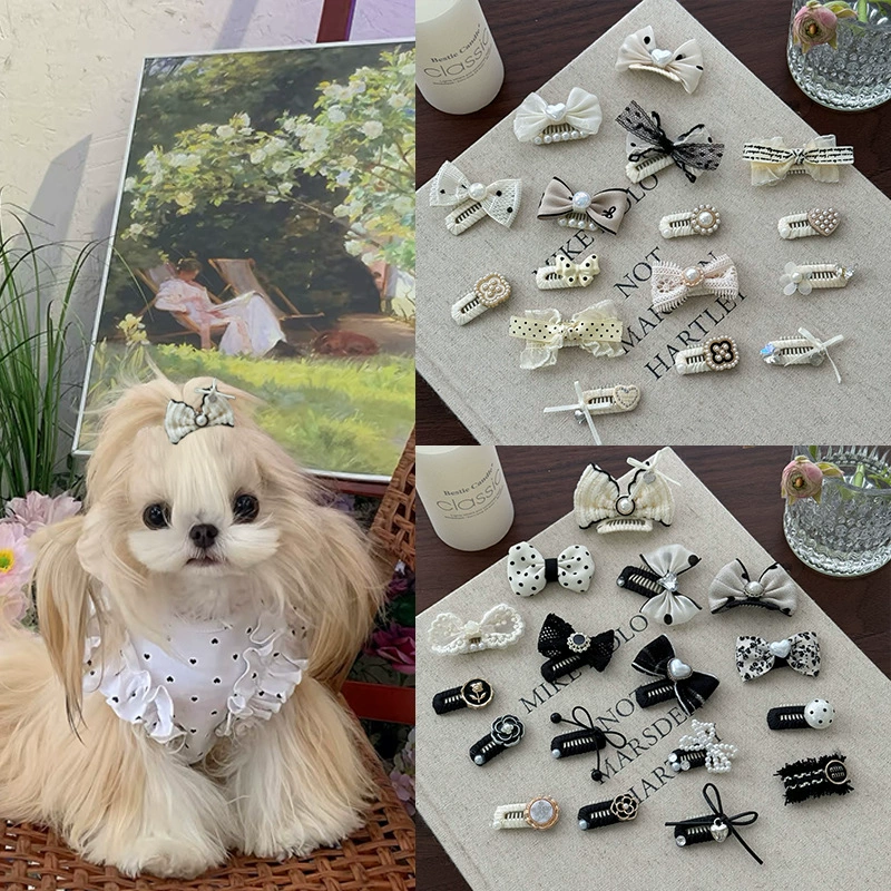 Заводская оптовая продажа заколки для волос для домашних животных Аксессуары для собак