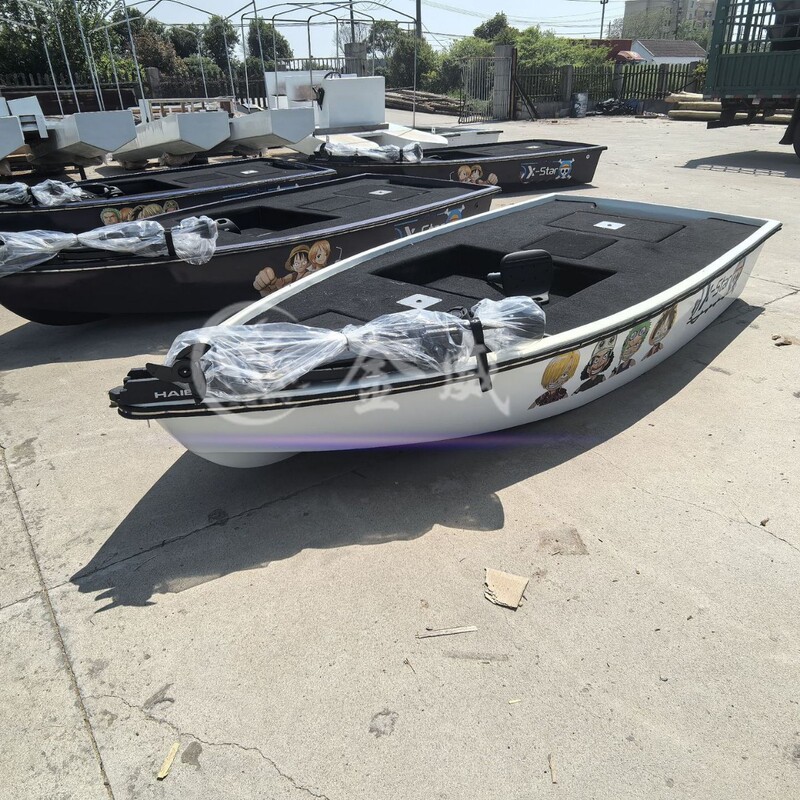 New Model Thickened Fiberglass 428 Fishing Boat, Base Boat, Electric and Gasoline-Powered Vessel, High-Quality Bait Boat New Model Thickened Fiberglass 428 Fishing Boat, Base Boat, Electric and Gasoline-Powered Vessel, High-Quality Bait Boat