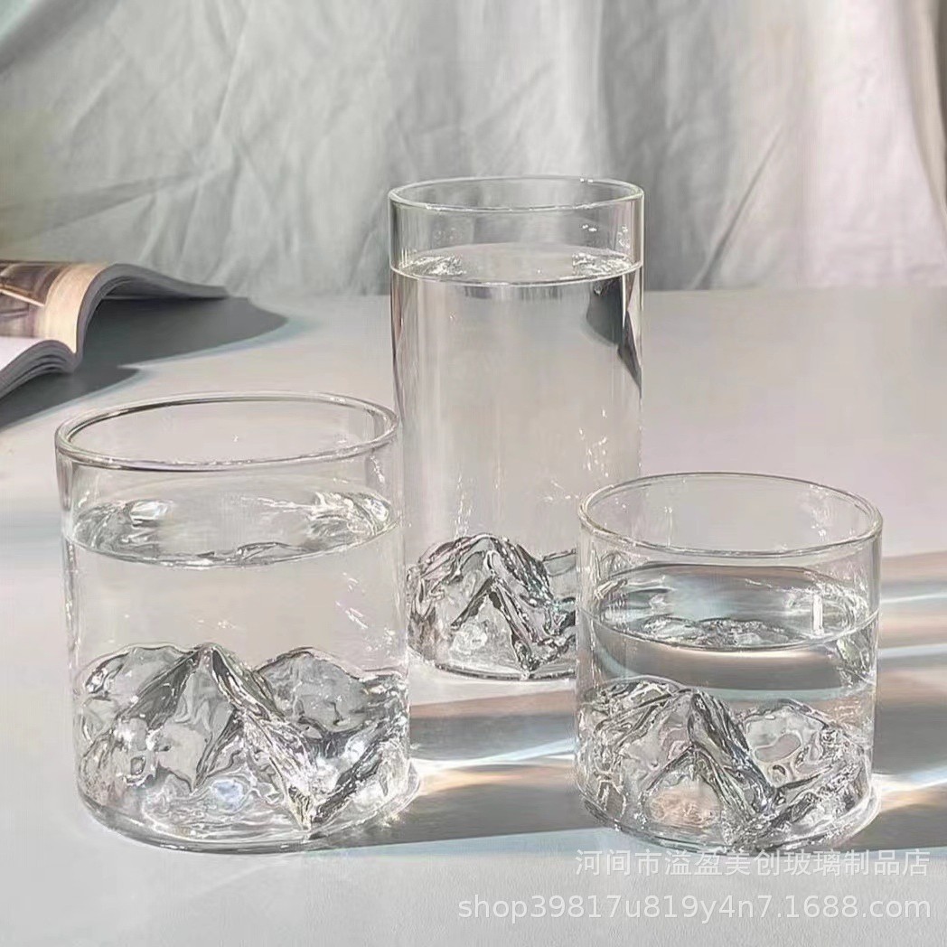 70*100mm 투명 산 전망 컵