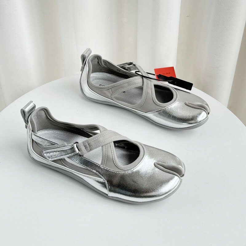 Gorgeous Cross-Toe Mary Jane Shoes for Women, New Spring/Summer Versatile Flat Ballet Casual Sneakers
