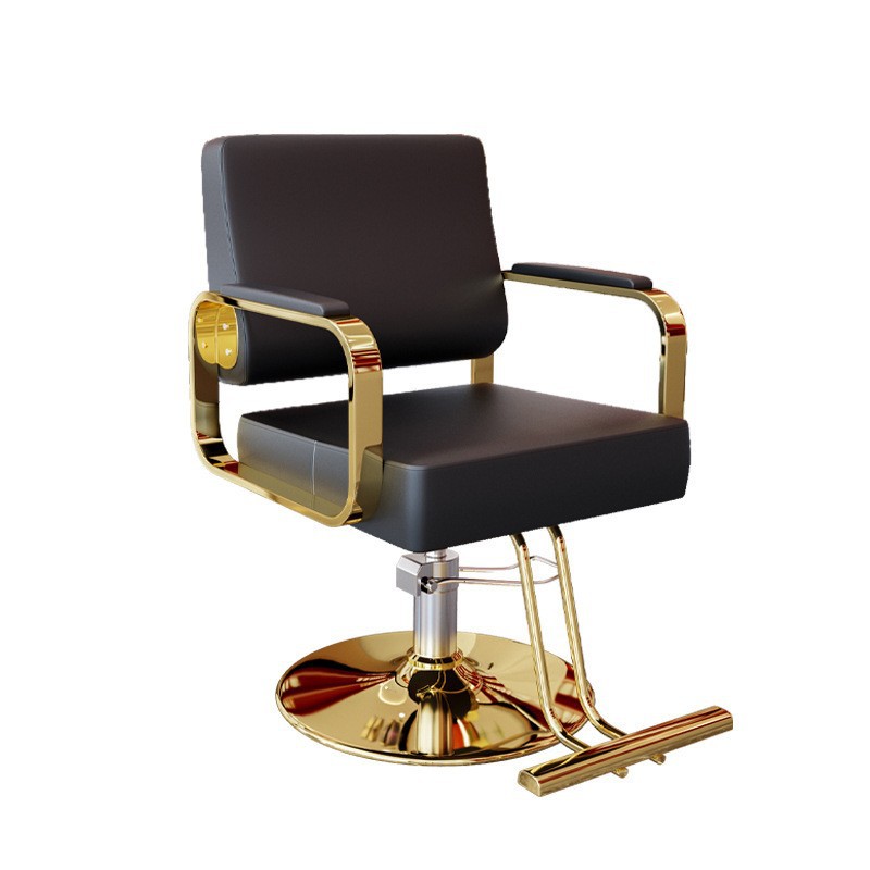 silla de peluquería fábrica de elevación personalizada rotativa silla de peluquería de acero inoxidable silla de peluquería profesional silla de peluquería