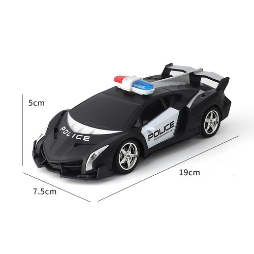 Cross-border exclusive children's remote control police car cool wireless electric car remote control race car model toy for boys, wholesale