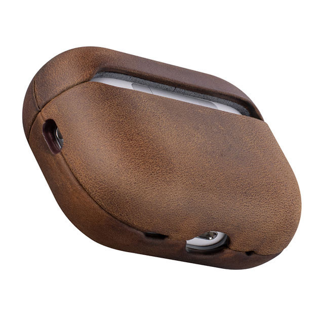 Suitable for AirPods Pro 3 AirPods Series Crazy Horse Leather Earphone Protective Case Apple Earphone Protective Cover